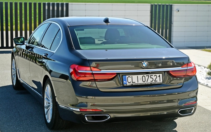 BMW Seria 7 cena 114900 przebieg: 256200, rok produkcji 2016 z Płock małe 172